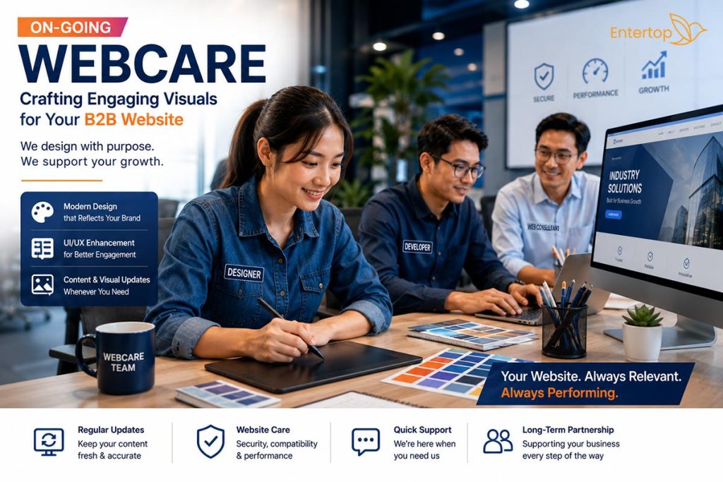 B2B webcare service company in Malaysia